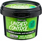 BEAUTY JAR UNDER CONTROL sejas skrubis pret taukainu sejas spīdumu, 120g