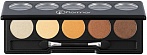 Flormar COLOR PALETTE acu ēnas 004 Golden caramel