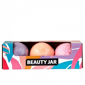 BEAUTY JAR Dāvanu komplekts - Burbuļbumbas,3x130g