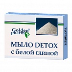 GOLDEN PHARM DETOX ziepes ar balto mālu, 70g