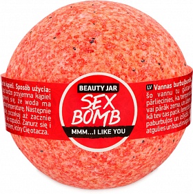 BEAUTY JAR SEX BOMB vannas burbuļbumba,150g