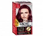 LADY IN COLOR Noturīga matu krēmkrāsa 5 Rozā blonds, 50/50/25 ml