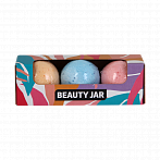BEAUTY JAR Dāvanu komplekts - Burbuļbumbas,3x130g