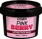 BEAUTY JAR sejas liftinga maska PINK BERRY ar kolagēnu un jūras aļģēm, 100ml