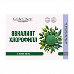 GOLDEN PHARM Eikalipts + hlorofils, 24 tabletes