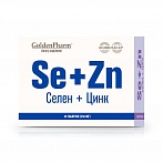 GOLDEN PHARM Selēns+Cinks, 30 kapsulas