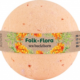 FOLK&FLORA ''Smiltsērkšķis'' burbuļbumba,130g