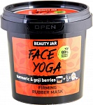 BEAUTY JAR Algināta maska FACE YOGA sejas ādas elastībai, 20g