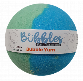 BUBBLES vannas burbuļbumba "BUBBLE YUM",120g