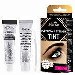 JOANNA uzacu un skropstu krēmkrāsa 1.0 Melna, 15ml